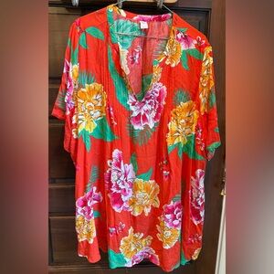 Old Navy Floral Women's Plus Top